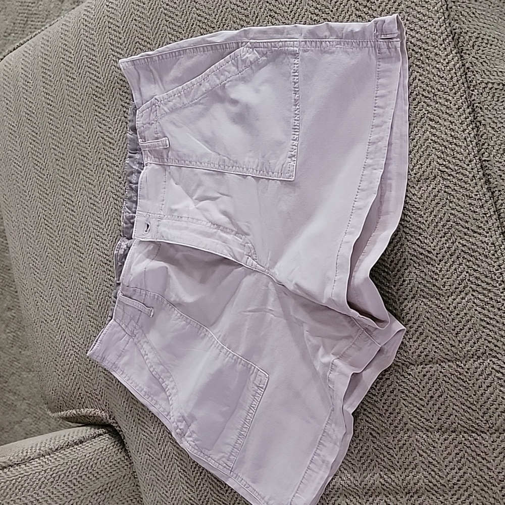 Light pink lightweight shorts